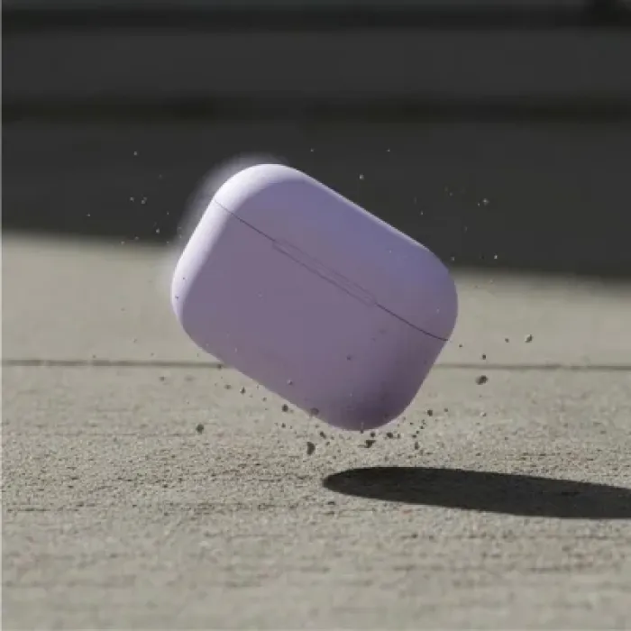 Чохол для навушників Uniq Lino AirPods Pro 2 gen Silicone Lilac lavender (8886463683569)