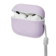 Чохол для навушників Uniq Lino AirPods Pro 2 gen Silicone Lilac lavender (8886463683569)