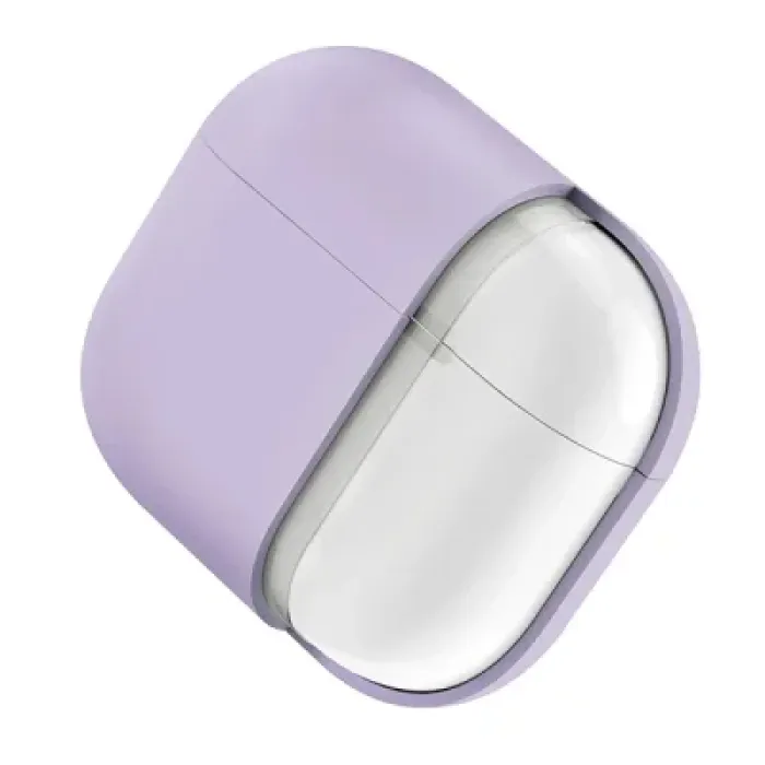 Чохол для навушників Uniq Lino AirPods Pro 2 gen Silicone Lilac lavender (8886463683569)