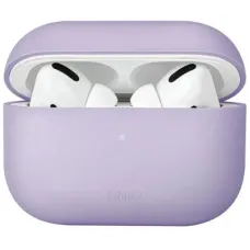 Чохол для навушників Uniq Lino AirPods Pro 2 gen Silicone Lilac lavender (8886463683569)