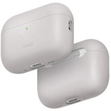 Чохол для навушників Uniq Lino для AirPods Pro 3 gen Silicone Grey (8886463696866)