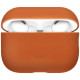 Чохол для навушників Uniq Lino для AirPods Pro 3 gen Silicone Orange (8886463696903)