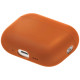 Чохол для навушників Uniq Lino для AirPods Pro 3 gen Silicone Orange (8886463696903)