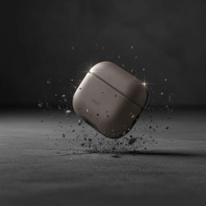 Чохол для навушників Uniq Lyden DS AirPods 4 Flint Grey (8886463691335)