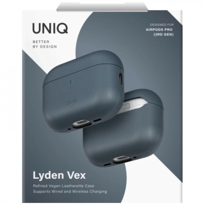 Чохол для навушників Uniq Lyden Vex для AirPods Pro 3 gen Blue (8886463696927)