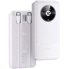 Батарея універсальна Remax 20000mAh, 22.5W, Black (RPP-38 / 45364 / White)