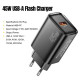 Зарядний пристрій Essager USB-A QC3.0 45W black (ECT45W-RPB01-Z)