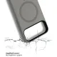 Чохол до мобільного телефона BeCover FIBRA ArcLine MagSafe Apple iPhone 17 Pro Max Gray (715389)