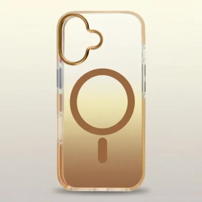 Чохол до мобільного телефона BeCover FIBRA Shock-Proof MagSafe Apple iPhone 17 Gold (715444)