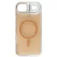 Чохол до мобільного телефона BeCover FIBRA Star Shine MagSafe Apple iPhone 17 Air Desert Gold (715419)