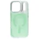 Чохол до мобільного телефона BeCover FIBRA Star Shine MagSafe Apple iPhone 17 Pro Max Green (715434)