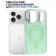 Чохол до мобільного телефона BeCover FIBRA Star Shine MagSafe Apple iPhone 17 Pro Max Green (715434)