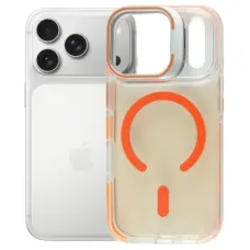 Чохол до мобільного телефона BeCover FIBRA Star Shine MagSafe Apple iPhone 17 Pro Max Orange (715436)