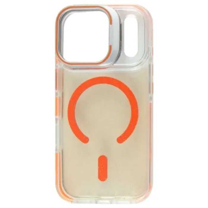 Чохол до мобільного телефона BeCover FIBRA Star Shine MagSafe Apple iPhone 17 Pro Orange (715429)