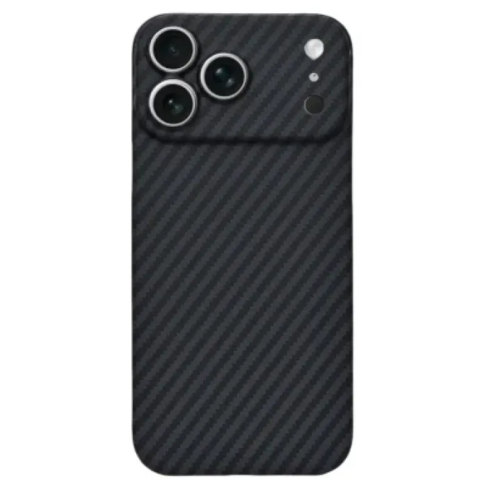 Чохол до мобільного телефона BeCover FIBRA Carbonite MagSafe Apple iPhone 17 Pro Max Black (715410)