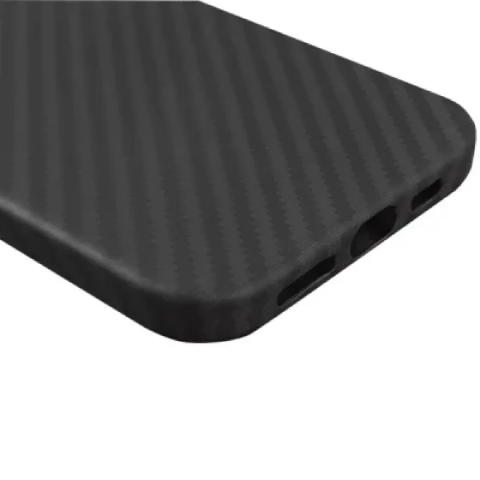 Чохол до мобільного телефона BeCover FIBRA Carbonite MagSafe Apple iPhone 17 Pro Max Black (715410)