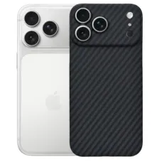 Чохол до мобільного телефона BeCover FIBRA Carbonite MagSafe Apple iPhone 17 Pro Max Black (715410)