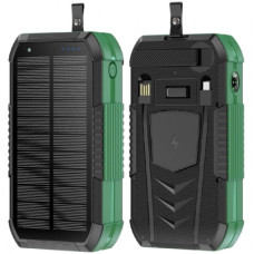 Батарея універсальна AURA NRG-40SE ARM SOLAR 40000mAh Wireless Dynamo charging Green (PBANRG40SEG)