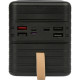 Батарея універсальна AURA NRG-P100 100000mAh 22.5W Black (PBANRG-P100B)