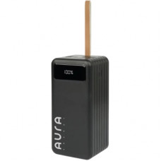 Батарея універсальна AURA NRG-P80 80000mAh 22.5W Black (PBANRG-P80B)