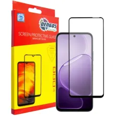 Скло захисне Dengos Full Glue OPPO A6x 4G / A6k 4G / A6 4G Black (TGFG-438)