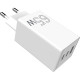 Зарядний пристрій Sigma 2xUSB-C PD65W + 1xUSB QC3.0 GaN X-power PS65-01 white (4827798637715)