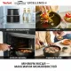 Набір посуду Tefal Ingenio Excellence+, 13 предметів, чорний (P0009753)