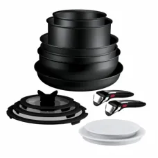 Набір посуду Tefal Ingenio Excellence+, 13 предметів, чорний (P0009753)