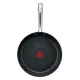 Набір сковорідок Tefal Duetto+, 2шт, 24/28см, нержавіюча сталь (G732S255)