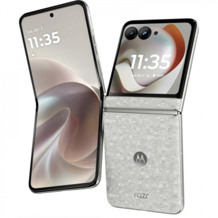 Мобильный телефон Motorola Razr 70 8/256GB Bright White (PBB60008PL)
