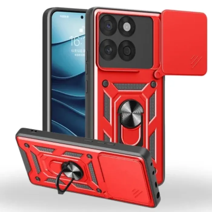 Чохол до мобільного телефона BeCover Military Motorola Edge 60 Fusion Red (715525)