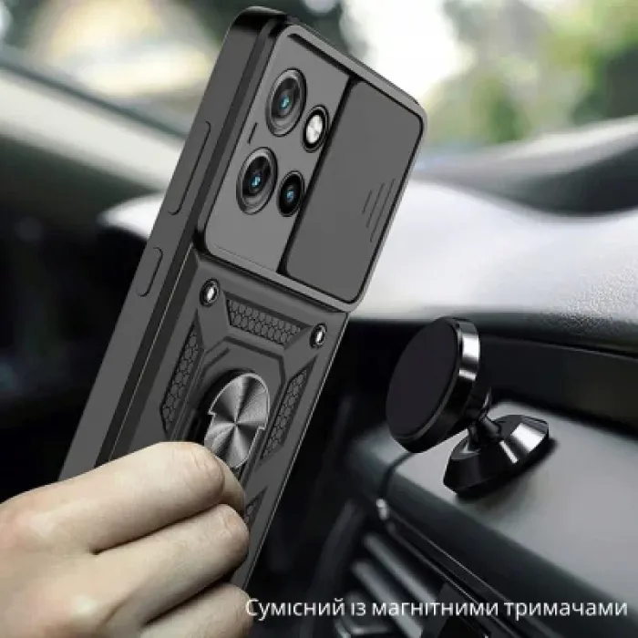 Чохол до мобільного телефона BeCover Military Motorola Edge 60 Neo Black (715526)