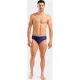 Плавки Arena Double Graphic Swim Briefs 010951-705 темно-синій, помаранчевий 110 (3468337766285)