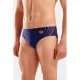 Плавки Arena Double Graphic Swim Briefs 010951-705 темно-синій, помаранчевий 110 (3468337766285)