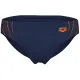 Плавки Arena Double Graphic Swim Briefs 010951-705 темно-синій, помаранчевий 110 (3468337766285)
