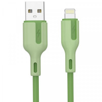 Дата кабель USB 2.0 AM to Lightning 1.0m 2.4A green Choetech (XAL-0003-GN-V2)