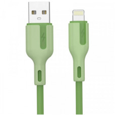 Дата кабель USB 2.0 AM to Lightning 1.0m 2.4A green Choetech (XAL-0003-GN-V2)