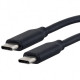 Дата кабель USB-C to USB-C 1.0m 60W black Kingda (KD-UCUC3002-1m)