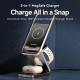 Зарядний пристрій Vention Magnetic Wireless Charger 15W 3-in-1 gray (FGFH0)