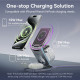 Зарядний пристрій Vention Magnetic Wireless Charger 15W 3-in-1 gray (FGFH0)