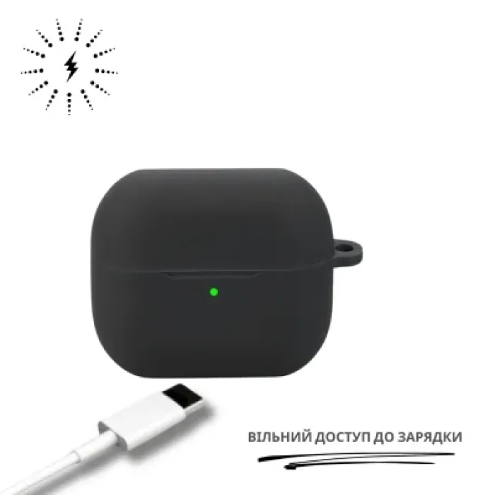 Чохол для навушників BeCover для Samsung Galaxy Buds 3 FE Black (715110)