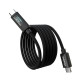Дата кабель USB-C to USB-C 1.8m PD100W digital display silicone Choetech (XCC-1063)