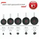 Сковорода Tefal Halo EUCALYPTUS, 24см, алюміній, бакеліт, сірий (G0160402)