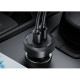 Зарядний пристрій Acefast 2xUSB-C 72W car adapter metal (6974316280361)