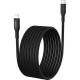 Дата кабель USB-C to Lightning 1.8m MFi PD20W braided black Choetech (XCL-1021-BK)