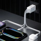Зарядний пристрій Spigen 2xUSB-C PD + 1xUSB 67W white (ACH08710)