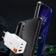 Зарядний пристрій Spigen 2xUSB-C PD + 1xUSB 67W white (ACH08710)