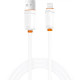 Дата кабель USB 2.0 AM to Lightning 1.0m 3A white XO (NB302-AI.white)