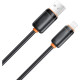 Дата кабель USB 2.0 AM to Lightning 2.0m 3A black XO (NB302-AI-2.black)