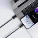 Дата кабель USB 2.0 AM to Lightning 2.0m 3A black XO (NB302-AI-2.black)